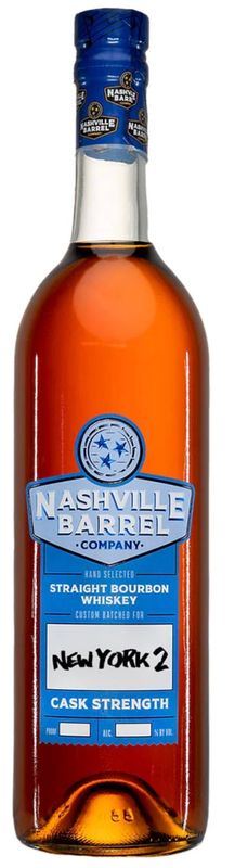 Nashville Barrel Co 'New York 2' Cask Strength Straight Bourbon Whiskey
