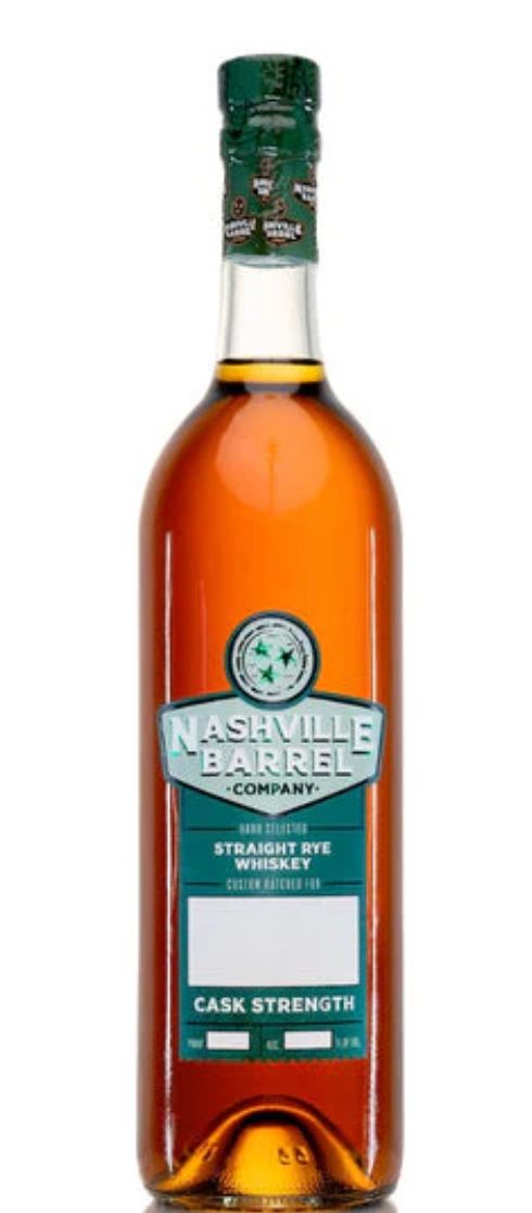 Nashville Barrel Co 'New York 2' Cask Strength Straight Rye Whiskey