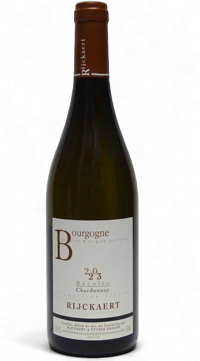 Rijckaert Bourgogne Chardonnay 2024, Burgundy, France