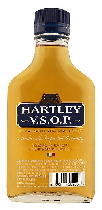 Hartley Brandy VSOP - 200ml