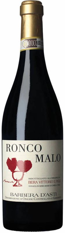 Bera e Figli 'Ronco Malo' Barbera d'Asti 2021, Piedmont, Italy