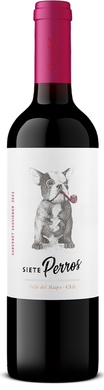 Viña Casalibre 'Siete Perros' Cabernet Sauvignon 2022, Central Valley, Chile