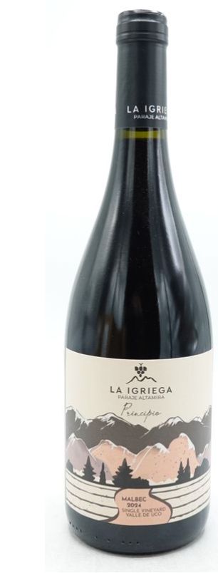La Igriega 'Principio' Single Vineyard Malbec 2024, Mendoza, Argentina
