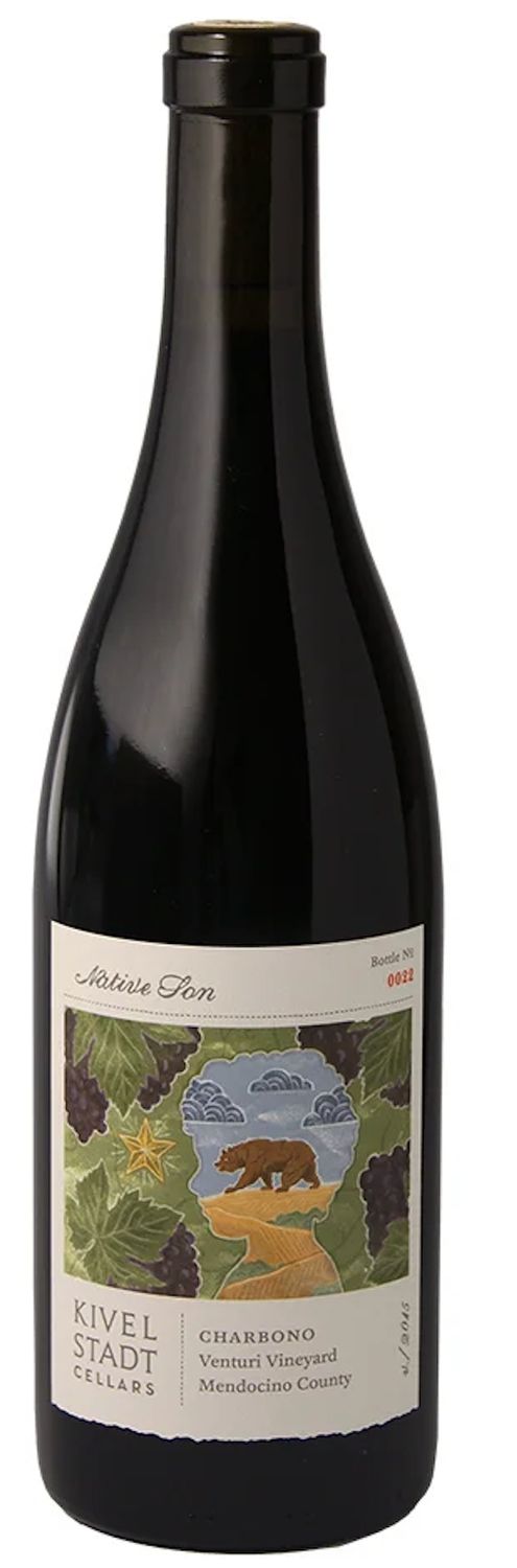 Kivelstadt Cellars 'Native Son' Charbono 2023, Mendocino County, California