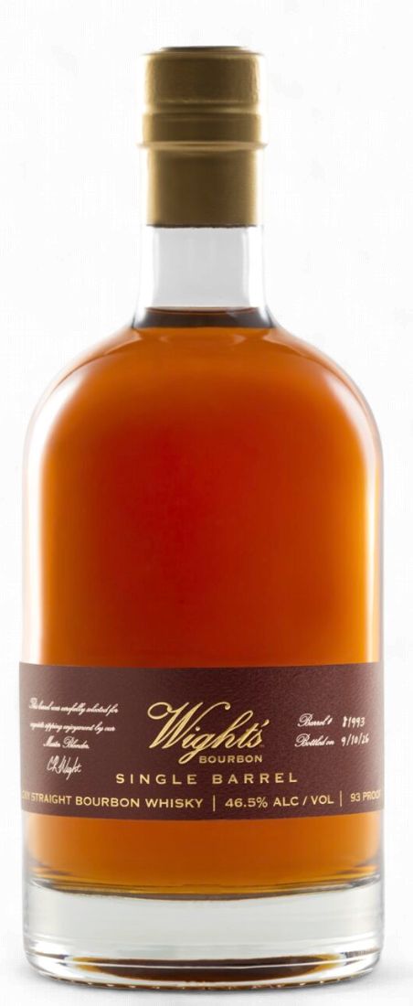 Wight’s Single Barrel Straight Bourbon Whisky