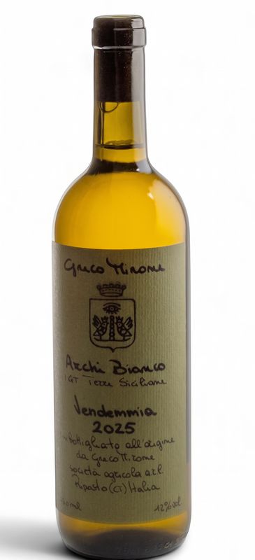 Greco Mirone 'Archi' Bianco 2025, Sicily, Italy