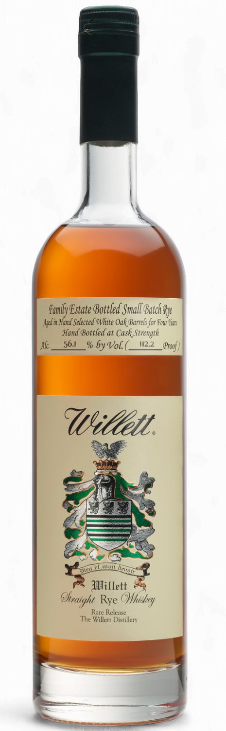Willett Estate Bottled Small Batch Straight Rye Whiskey