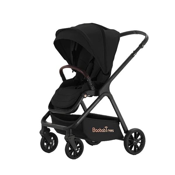 Black Linen Black High Rider Smart Stroller (Pre-Order)