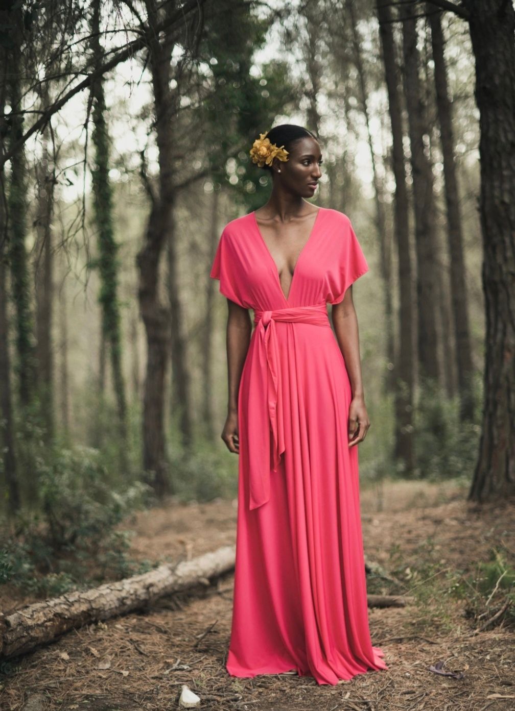 Maxi-jurk Strawberry, unieke maat