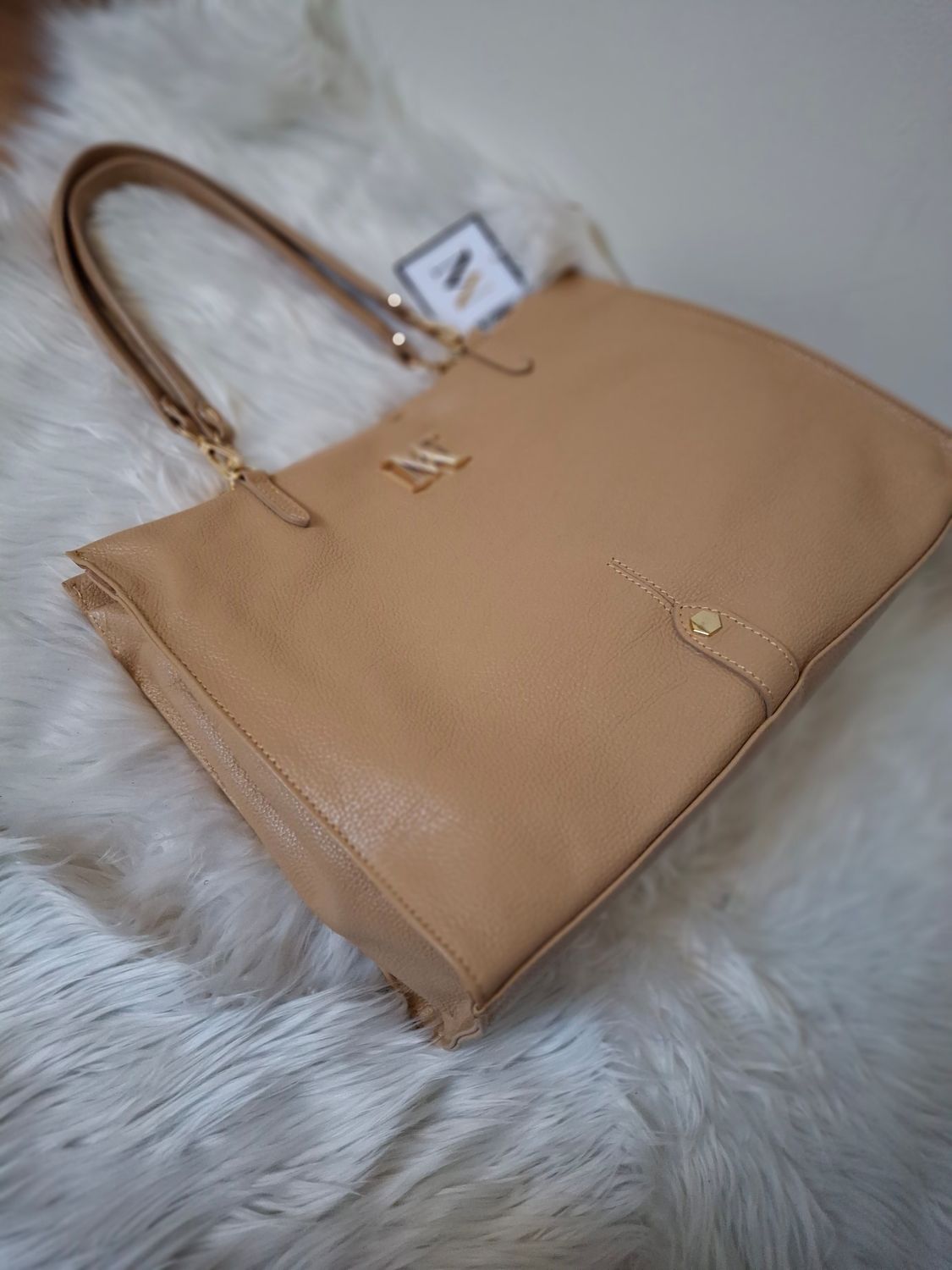 Antoinette Italiaanse leren  computertas met certificaat 