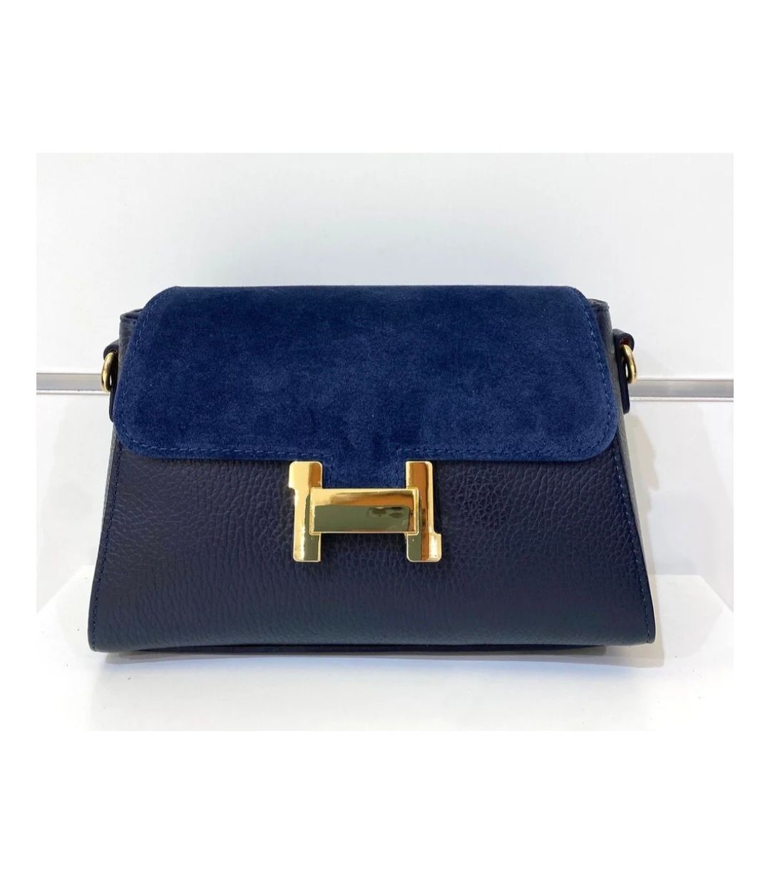 Tas Nina blauw, Mondieux Madame