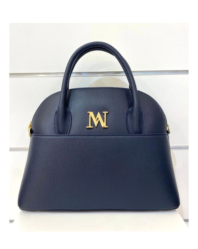 Tas brunella in blauwe kleur, Mondieux Madame