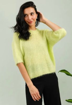 Trendy trui 80% kindermohair one size