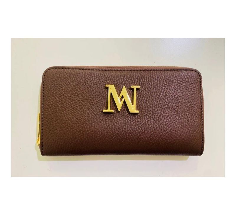 Portefeuille in echt leer