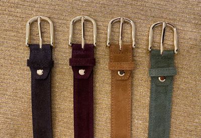 Mondieux madame riem in echt leer in Bordeaux kleur