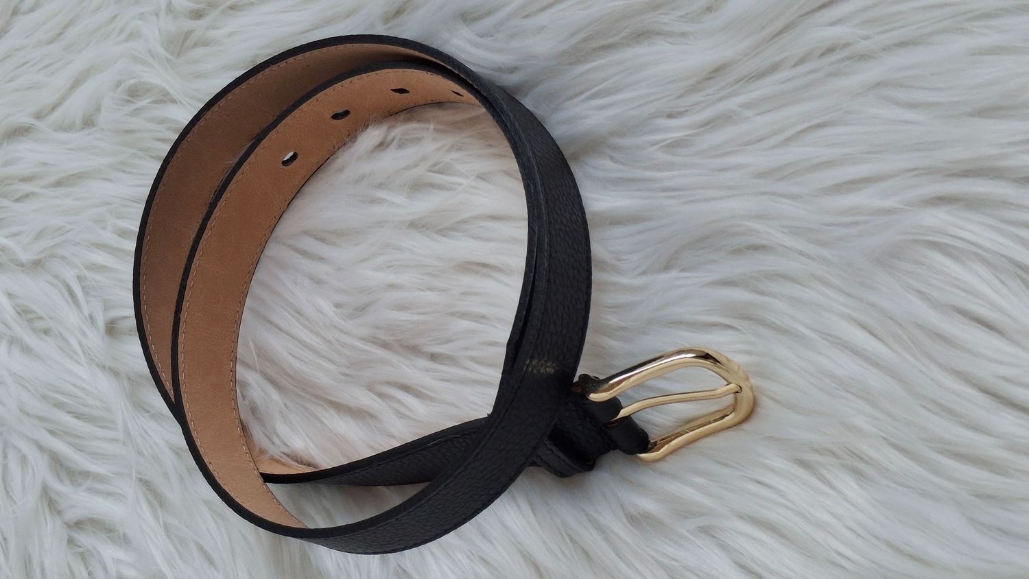 Mondieux madame riem in echt leer zwart kleur