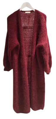 Lange gilet in mohair, one size