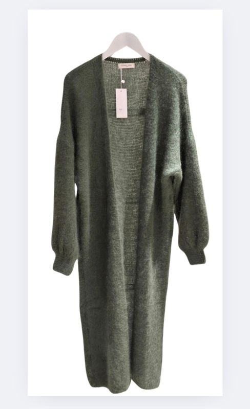 Lange gilet in mohair, one size