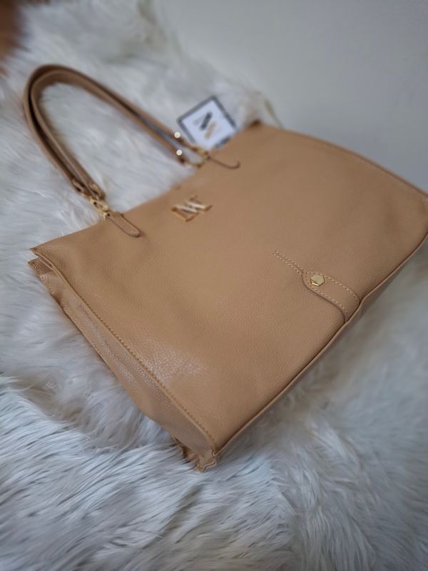 Antoinette Italiaanse leren  computertas met certificaat 