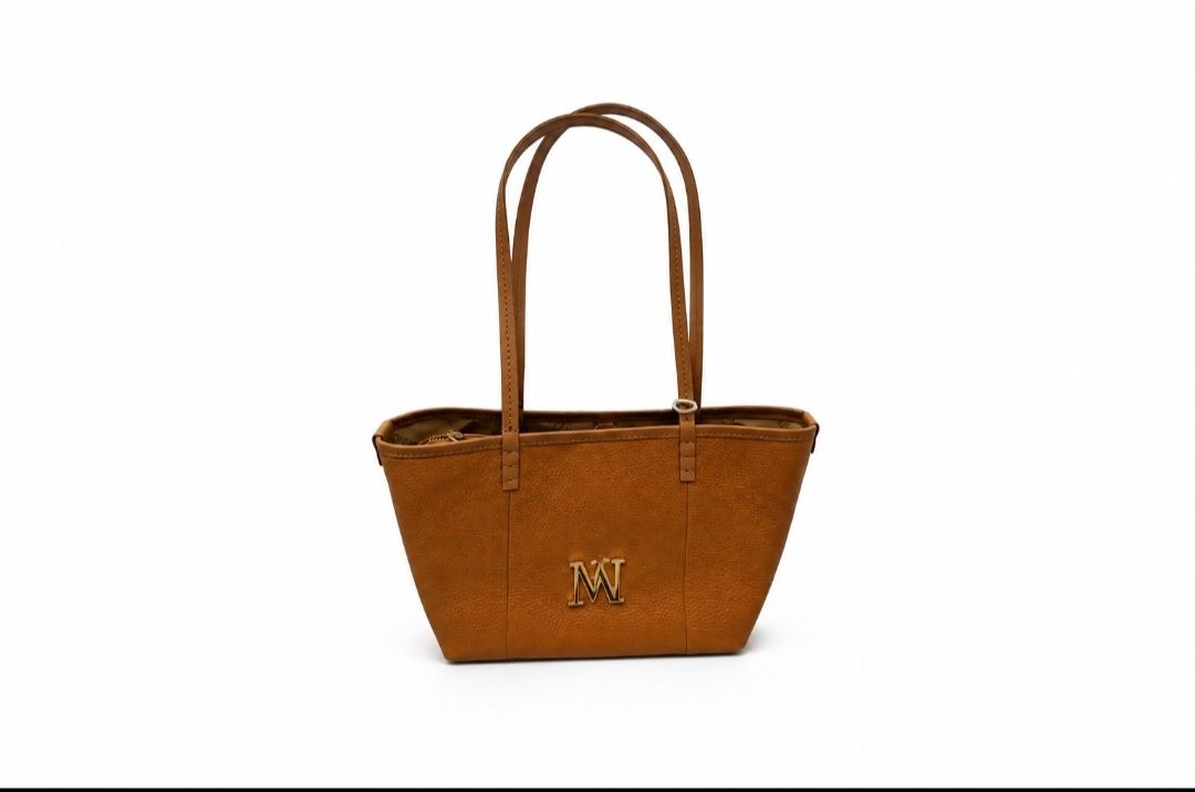 Mondieux Madame Mini Shopper – Cognac