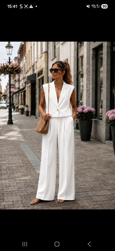 Sofie - Een elegante tweedelige -  tijdloze en vrouwelijke set 