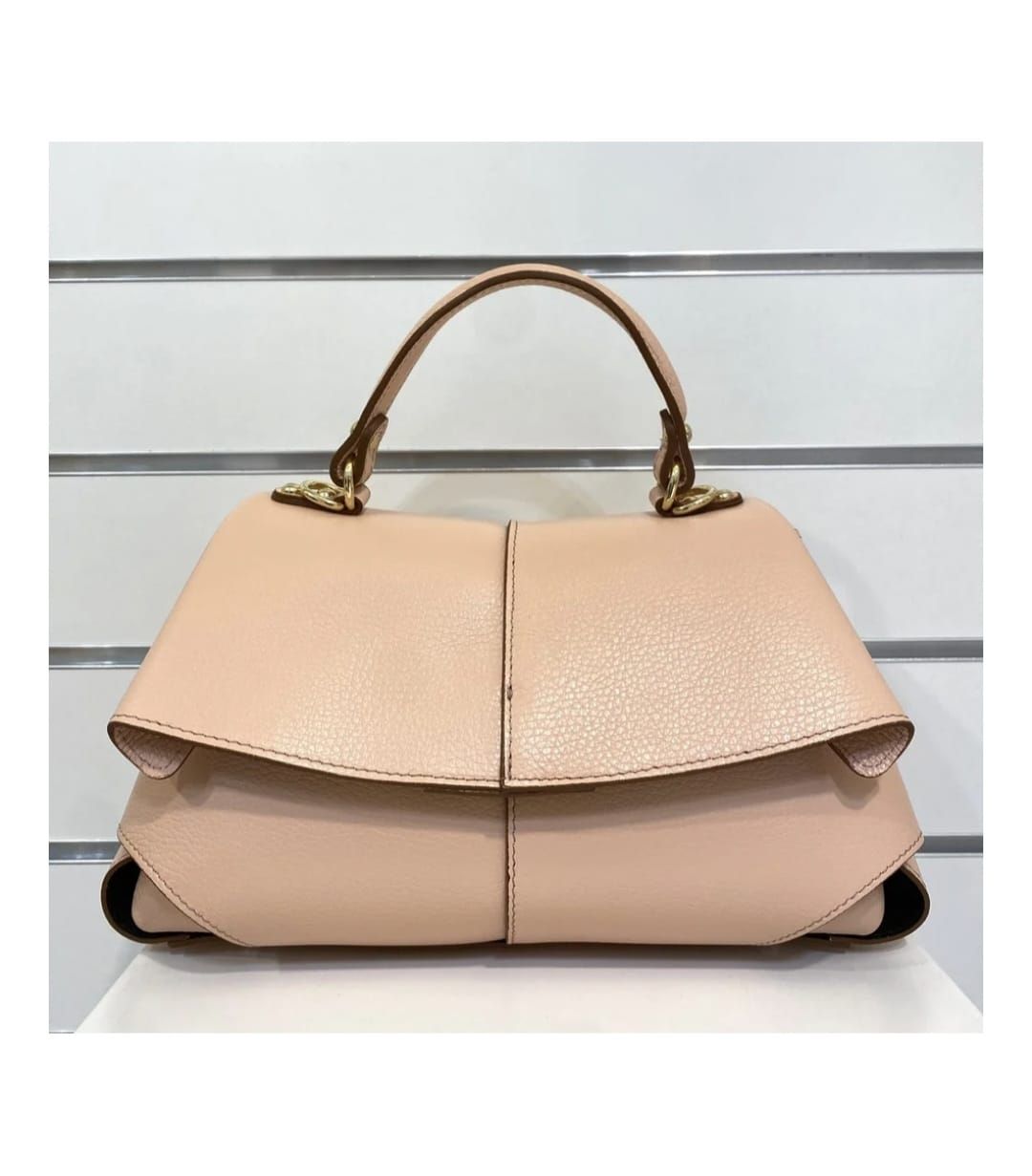 Polly tas in pastelroze