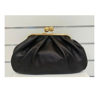 Mistery zwart XL vintage handtage met Echtheidscertificaat 