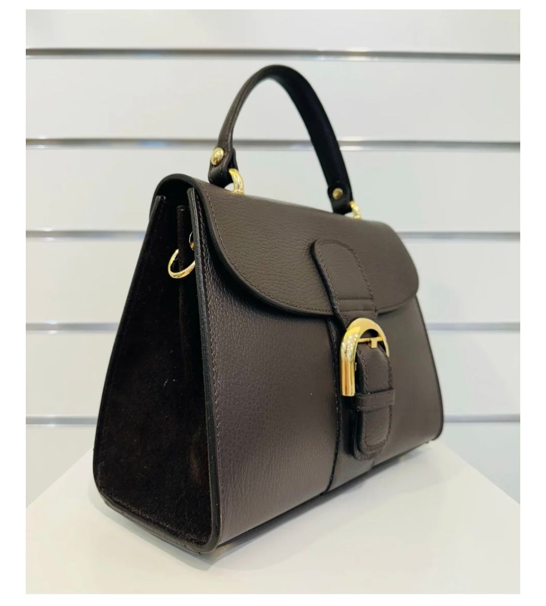 Tas Deley in choco - Mondieux Madame