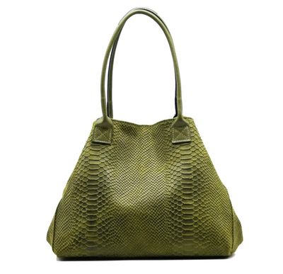 Leren schoudertas-computertas Lola