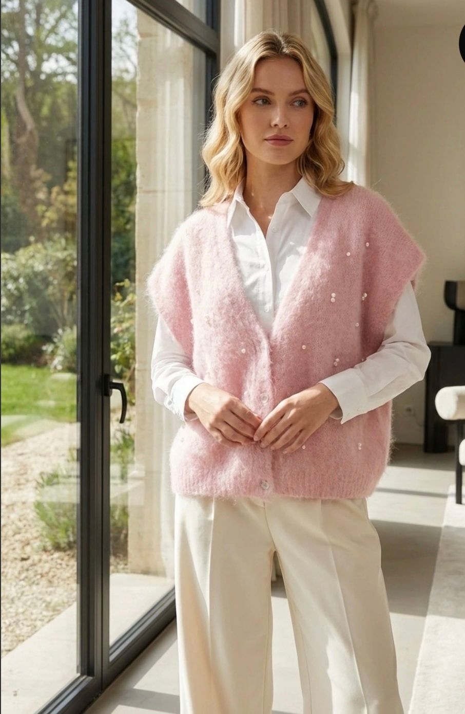 Trui 80% mohair, one size