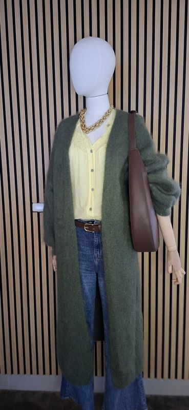 Lange vest in mohair, one size