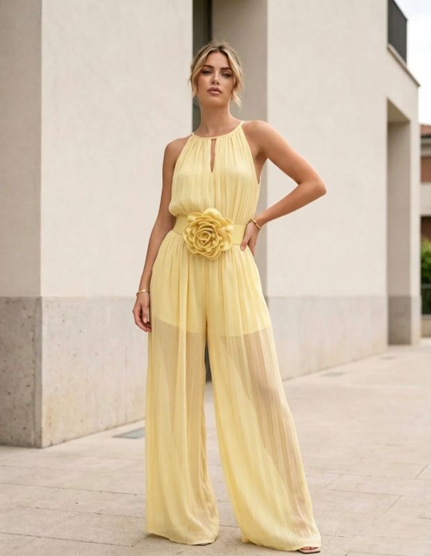 Jumpsuit in pastelegele