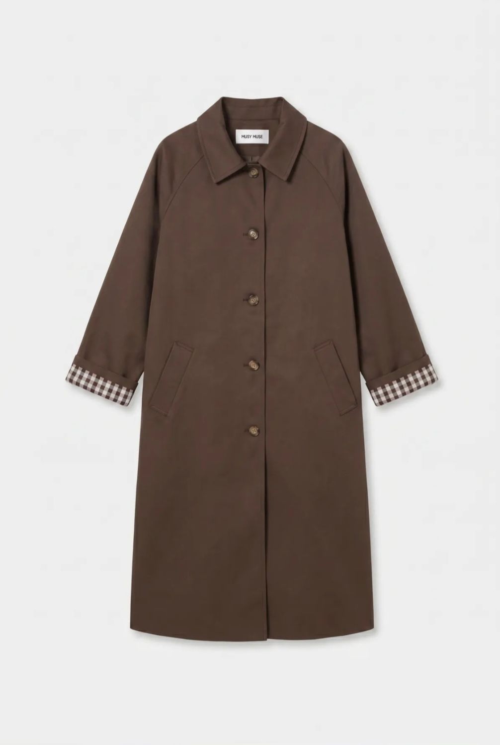 Choco - lange Trenchcoat