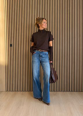 Trui in choco afneembare mauwen, one size