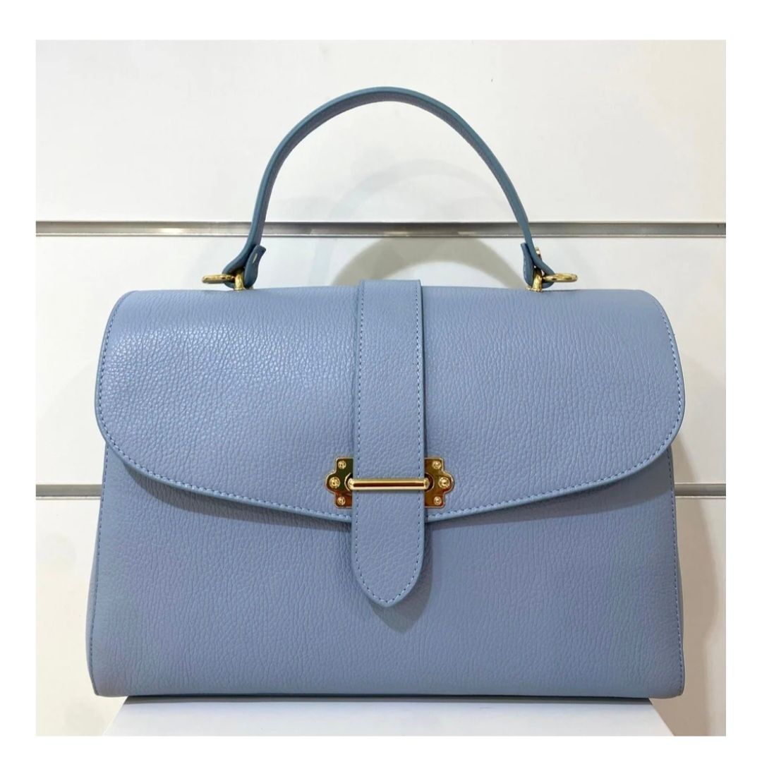 Tas Ashley in blauwe kleur. Mondieux Madame