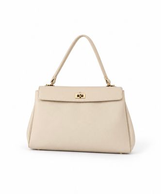 June tas - Ecru Elegance Handtas – Chic &amp; Tijdloos