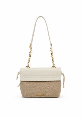 Mondieux Madame handtas – Ecru &amp; Taupe
