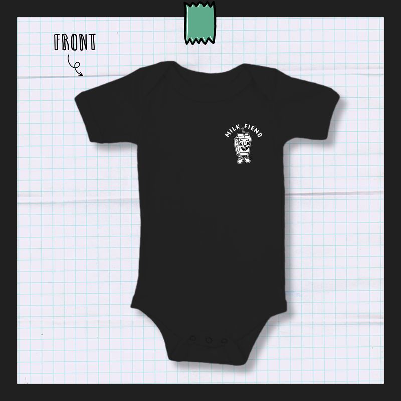 MILK FIEND | Short sleeve babygrow bodysuit | Child Unisex T-shirt