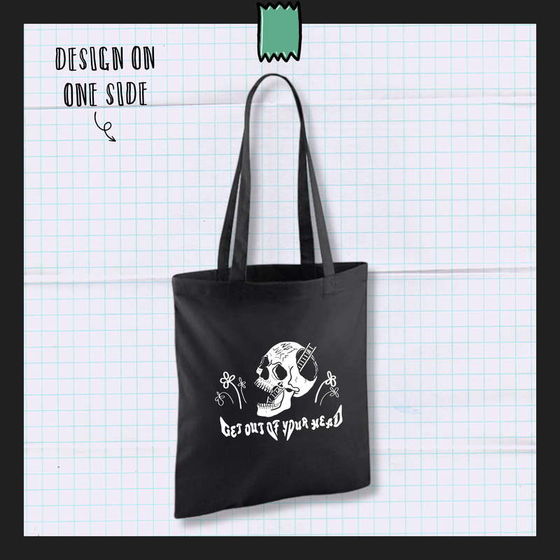 GET OUT OF YOUR HEAD | Tote bag