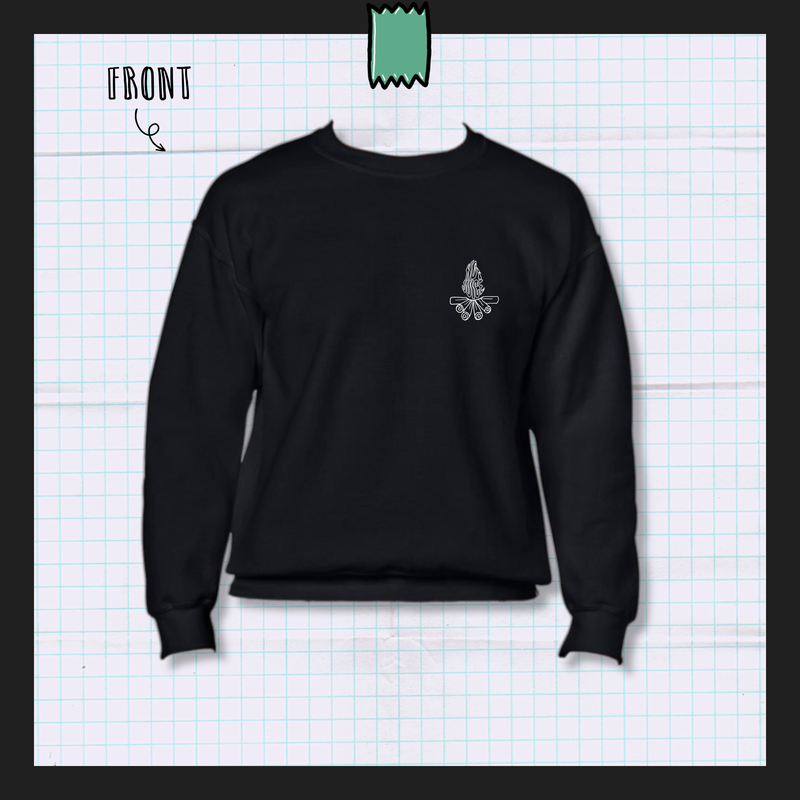 TOASTIN' GHOSTS |  Child Unisex Crewneck Jumper