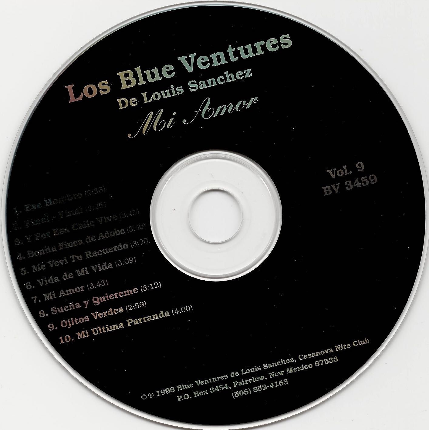 Los Blue Ventures De Louis Sanchez - Mi Amor