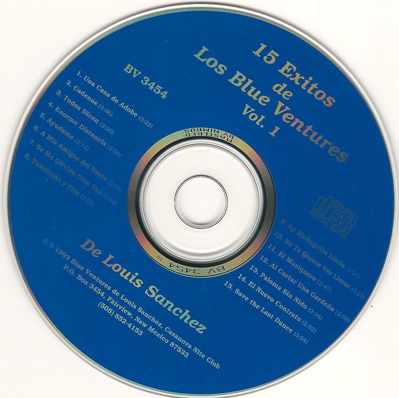 15 Exitos de Los Blue Ventures Vol. I