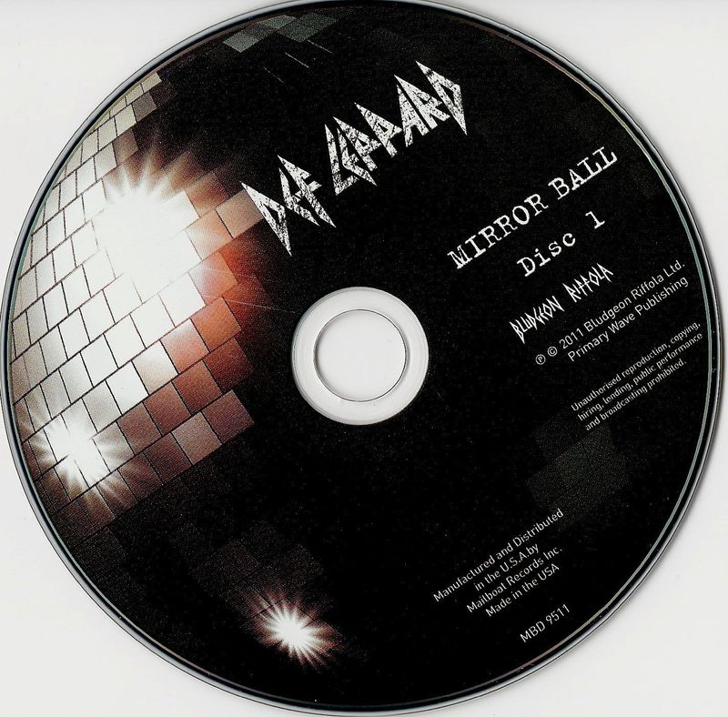 Def Leppard - Mirror Ball Disc 1