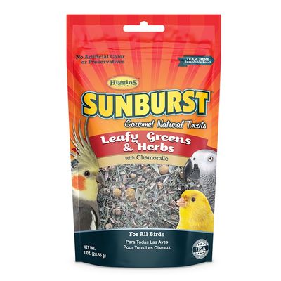 Higgins Sunburst Treats Leafy Greens &amp; Herbs 1 oz