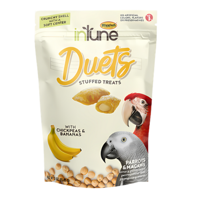 Higgins inTune Duets: Chickpeas &amp; Bananas, 3 oz.