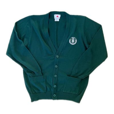 Cardigan Green RNS Crest