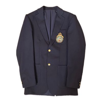 Mens RNS Crested Blazer
