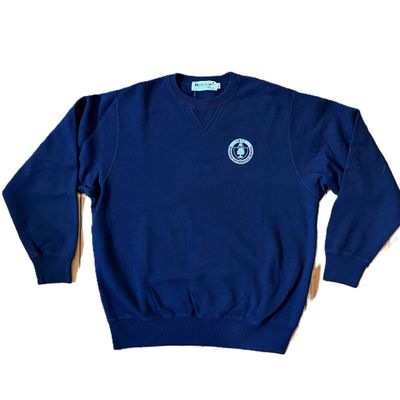 Youth Crewneck Sweater Navy RNS Crest