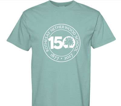 150th Big Logo Adult Tee - Seafoam