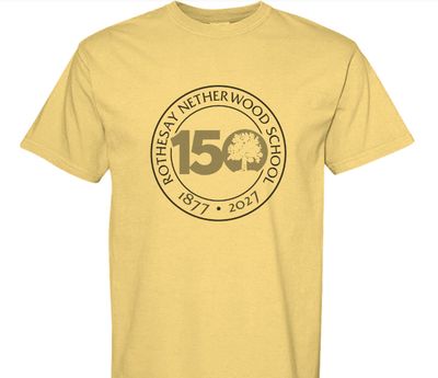 150th Big Logo Adult Tee - Butter